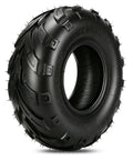 Side view of Tubeless 145/70-6 Mini Bike Tire For Coleman CT100U Baja Dirt Bug Doodle Bug DB30 RT100 Motovox with directional tread