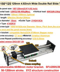 Rock Solid Heavy Duty Aluminum Motorized Linear Stage With Hella Smooth Ball Screw Slide Supporting Up To 250KG Loads For Slick Industrial Automation And Precision Machining Projects, showcasing aviation aluminum slide table design.