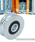 Heavy Duty Pulley Wheel 40Mm Outer Diameter 8Mm Inner Diameter Alloy Steel 608ZZ Sealed Bearing Low Noise Guide Roller in gym setup