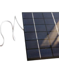 Mini USB Solar Panel Module 2W 6V With Blocking Diode, USB cable attached, epoxy coated, for power banks and MP3 players.