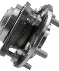 2WD Front Wheel Bearing And Hub Assembly With ABS Fits Toyota 4Runner 2003 To 2016 FJ Cruiser 2007 To 2009 Hilux 2005 To 2017 And Tacoma 2005 To 2019 Six Lug Direct Replacement For Easy Install And Long Lasting Performance side view