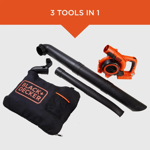 Cordless Leaf Blower Vacuum Mulcher Combo Kit With 40V Battery And Charger, 120 MPH, 6 Speed Dial, included scraper and bag