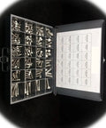 Stainless Steel Socket Head Cap Screw Assortment Kit Allen Head Fasteners In 1/4-20 5/16-18 3/8-16 1/2-13 Sizes in box