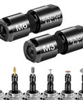 Angle Grinder To Die Grinder Adapter Kit With Five Eighths Inch Eleven Thread Spindle Converts Your Grinder Into A Straight Shank Die Grinder