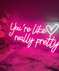 Massive Neon Sign That Reads You Are Really Pretty LED Neon Lights For Bedroom Home Bar Party Wall Decor Hanging Neon Sign
