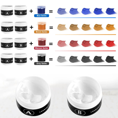 Tile and Fiberglass Tub Repair Kit With Color Matching For Porcelain Sinks, Granite, Marble, Quartz, Ceramic And Shower Surfaces