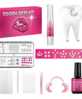 Do It Yourself Tooth Gems Kit With Light At Home Teeth Jewelry Kit For Men And Women Pro Grade Dental Gem Set 2025