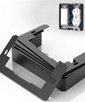 Outlet Spacers and Wall Plate Shims 20 Piece Iron Set for Fixing Wobbly Receptacles in Home and Office Black Finish Easy Install