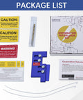 Package contents of Generator Interlock Kit For Eaton Cutler Hammer BR Series Panels 150 to 200 Amp With 1 1 4 Inch Spacing