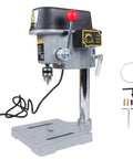 Front view of Beast Benchtop Drilling Machine with 340W Power, featuring 16000 RPM speed and dual speed adjustment.
