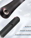 Close-up of 7 Inch Rubber Car Radio Antenna Mast For Universal Roof Mounts, showing smooth surface and M4 M5 M6 screw adapter.