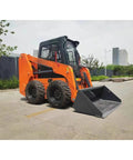 Compact Mini Track Skid Steer Loader Workhorse For Construction, Landscaping And Material Handling Tasks on urban site