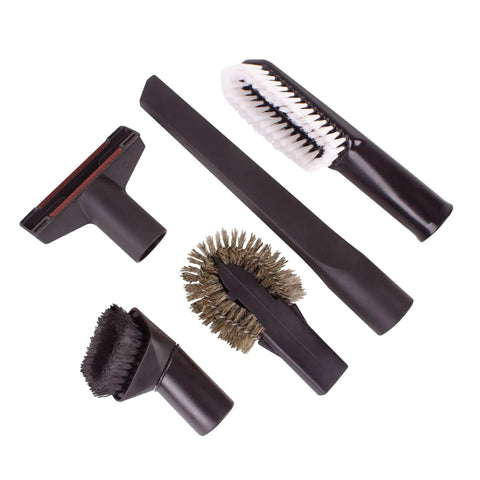 Set of attachments for Deluxe Pneumatic Gun Vacuum Cleaner Kit With 9-Inch Crevice Tool And High Filtration Collection Bag