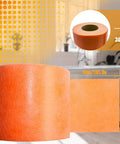 Waterproofing Membrane Roll 30 Mils Thick 5 In By 98.5 Ft Underlayment For Tile Floors Showers And Bathrooms Orange Polyethylene Fabric Waterproof Barrier Durable And Easy To Install