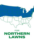 Map showing regions for 3 In 1 Lawn Care Kit For Thick Greener Turf Sun And Shade Seed Fertilizer And Soil Improver