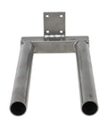 Rock Solid Double Spindle Manual Work Positioner Attachment with two steel tubes for heavy lifting, slim profile for tight spaces.