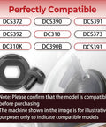 All In One Steel Outer Clamp Washer And Blade Bolt Kit That Fits DCS372 DCS390 DCS391 DCS392 DC310 DCS373 DC310K DC390B DCS393 shown compatible