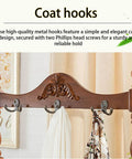Heavy Duty Double Pole Clothes Rack With Roomy Built In Storage Drawers For Long Coats Portable Floor Standing Closet Organizer with elegant coat hooks.