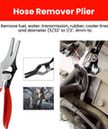 Pro Grade Hose Clamp Kit With Pliers Set Workhorse 9 In 1 Fuel Line Tool Kit hose remover plier in automotive use