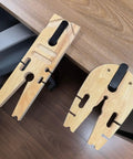 Heavy Duty Wood And Alloy Jewelry Fixture Bench Desktop Workholding Device Makes Goldsmith Clamping Dead Simple A Total Game Changer For Studio Crafters And Mobile Jewelers Needing Rock Solid Reliability Daily, wood clamps on a workbench.