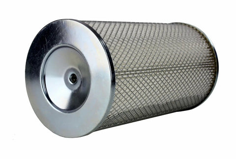 Heavy Duty Dust Collector Filter For Sandblast Cabinets Model 110 And 260 Replacement, mesh surface, end view