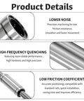 4 Pack LM6LUU Linear Ball Bearings 6mm ID By 12mm OD By 35mm Extra Long Length Double Sealed For Smooth Linear Motion product details