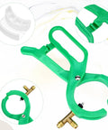 All In One Side Mount Can Tap Valve Gear For R134A And R12 With Tank Adapters And Valve Core Remover Kit green