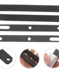 Set Of Four Premium Keyboard Soundproof Foam Space Bar Acoustic Cushion, black foam strips for silent dampening during gaming.