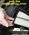 Engine Air Filter Compatible With Toyota RAV4 Camry Highlander Avalon GR Corolla Grand Highlander And Lexus ES NX RX 350 installation