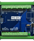 Din Rail Mount Pinout Breakout Terminal Block Module For UNO R3 Builds With 3.81mm Pitch Screw Terminal 26-16AWG Wire Range 5mm Strip M2 Slotted Screw For Easy Industrial Control Wiring, top view