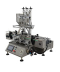 Heavy Duty Double Head Automatic Paste Filler Smooth Operator Sauce And Syrup Filling System With Conveyor Belt 100 To 1000 Ml Capacity