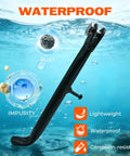 Upgraded Kickstand for 50cc 2Stroke Dirt Bikes Waterproof Adjustable Heavy Duty Aluminum Alloy Side Stand in water