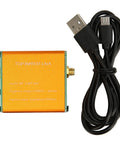 Pro 0.1 Mhz To 6 Ghz Full Band Low Noise Amplifier With 20 Db High Gain Lna Rf Preamplifier Module And Sma Female Jack and USB cable.