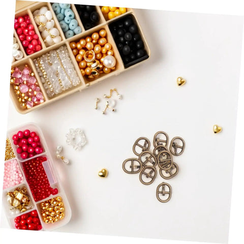 150 Pieces Mini Belt Fasteners Tiny Alloy Buckles For Doll Clothes And Shoes Diy Crafting Mixed Silver Gunmetal Antique Bronze Colors