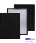 Replacement Filter Pack For Alen 45i And Flex BreatheSmart Air Purifiers, Keeps Your Air Fresh With 1 H13 True HEPA + 4 Activated Carbon Pre-Filters, B4-Fresh FL40-Silver-Carbon Compatible, Captures 99.97% PM2.5 Dust VOCS Odor