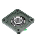Flange Block Bearing UCF206 30mm Bore Cast Iron Housing Set Screw Lock for machinery and equipment