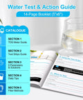 Water Test Kit With TDS Meter And 20 Test Strips, Eight In One Diagnostics, User Action Guide And Two Record Sheets booklet