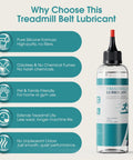 100 Percent Silicone Treadmill Belt Lubricant For High Temperature Stability Keeps Your Run Smooth By Reducing Friction And Wear