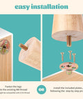 Installation guide for Solid Rubber Wood Furniture Legs Two Inch Round Set Of Four Mid Century Modern Replacement Feet.