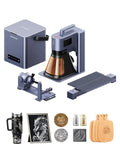 LP5 20W Dual Laser Engraver And Cutter Pro Grade For Metal Wood Glass with air purifier, rotary module, and slide extension.