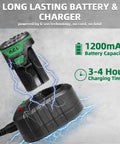 Battery and charger for Cordless 12V Max Power Drill With 3/8 Inch Keyless Chuck, Lightweight And Compact, 20+1 Torque Settings