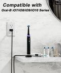 Magnetic Charger Replacement For Oral B iO Series 7 8 9 10 Electric Toothbrush charging on countertop