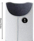 Under Desk Leg Warmer For Office Comfort With Five Second Heating And Eight Speed Settings 360 Degree Fully Enclosed Heating