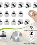 15 Pcs Brass Misting Plugs For Outdoor Spray Cooling System Heavy Duty 10 24 UNC Threads Leak Proof Seal For Greenhouse Patio