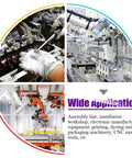 Wide application of PU Air Hose 4mm OD 2.5mm ID, 5m Long Black Polyurethane Flexible Air Line in various industrial settings