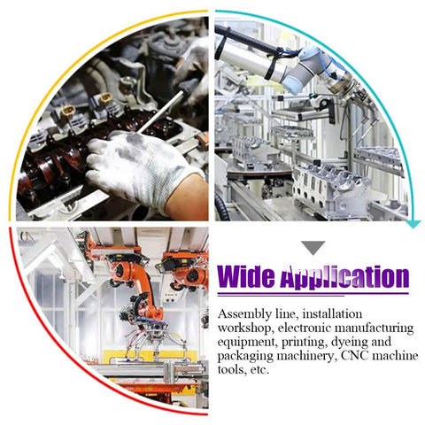 Wide application of PU Air Hose 4mm OD 2.5mm ID, 5m Long Black Polyurethane Flexible Air Line in various industrial settings