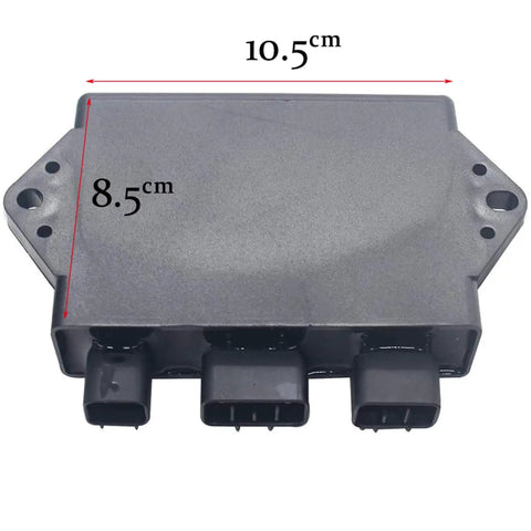 CDI Box Igniter Module Replacement For Yamaha YFM 350 Bruin Grizzly Wolverine ATV 4x4 with dimensions shown