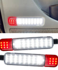 LED Door Courtesy Lights Kit For Chevy Silverado GMC Sierra Suburban Avalanche Hummer H2 Yukon Interior Door Panel Lighting Easy Plug And Play Upgrade For 1995 2009 Models shown in use
