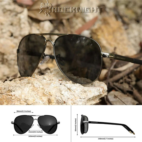 Dope Polarized Aviator Driving Sunglasses For Men And Women With Metal Frame Ultralight Silver And Black Gray Lenses UV400 Outdoor Eyewear