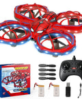 Spider Drones for Kids and Adults With 360 Degree Flips and Toss Launch 2 4Ghz Remote Auto Hover Obstacle Avoidance RC Quadcopter set